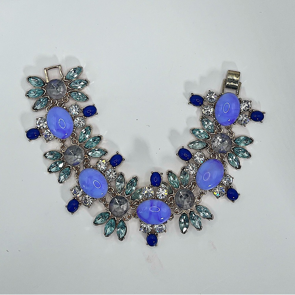 J Crew style crystal bracelet